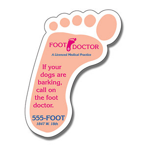 Promotional Magnets: Foot Magnets